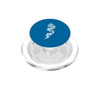 Liquide Flow Wave Chat Art Abstrait Design Minimalisme PopSockets PopGrip pour MagSafe