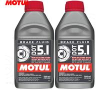 Liquide Hydraulique Huile Freins 100% Synthétique Brake Fluid MOTUL Dot 5.1 Moto