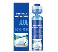 Liquide Lave Glace Voiture,Nettoyant Pare-Brise,Convient Aux Liquide De Nettoyage Pour Vitres,Fenêtres Et Carrelages,Toutes Saisons,Windshield Washer Fluid,Blue Concentrated,Protection Durable (1)