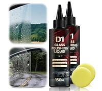 Liquide Lave Glace Voiture, Nettoyant Spécial Vitres et Miroirs, Film Oléophobe Pour Vitres D'automobiles, Nettoyant Vitre Voiture Idéal Contre la Poussière et la Pluie (2)