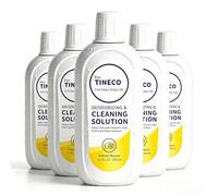 Liquide Nettoyant for Sols Durs, Parfum Citron, 500mlX5, Nettoyage Profond Déodorisant, Sans Résidu Ni Trace, Compatible avec Tineco Aspirateur Eau Et Poussière