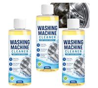、Liquide Nettoyant pour Lave-Linge, Détartrant et Désodorisant à Laveuses à Chargement Frontal par le Haut, Liquide Détergent pour Laveuse, Nettoyant de Joint de Lave-Linge (3PCS)