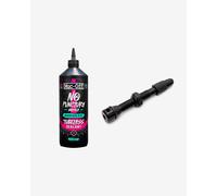 Liquide préventif tubeless anti-crevaison Muc-Off + valve tubeless SpeedSix 40 mm 3 trous