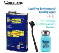 Liquide propre de Flux de soudure mécanique 950 750g, réparation de carte PCB de téléphone dégraissant Agent de nettoyage d'huile dissolvant de taches de soudure 1 pcs