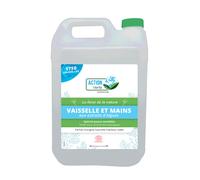 Liquide vaisselle 2 en 1 algues action verte 5 L