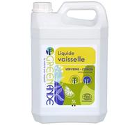 Liquide Vaisselle Ecologique Verveine Citron pro ultra concentré 5 L - doux pour les mains- lavage ecologique de la vaisselle - Ecodétergent - Ecocert