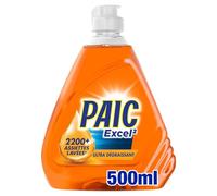 Liquide vaisselle Excel² Ultra Dégraissant PAIC - le flacon de 500mL Lot De 4 - Par Lot