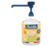 Liquide vaisselle mains Briochin au savon de Marseille et fleur d'oranger - Flacon pompe de 500 ml