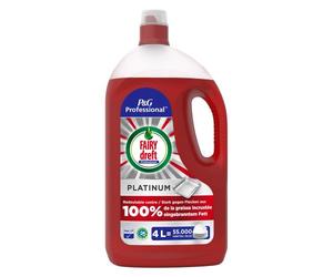 Liquide vaisselle mains concentré Fairy professionnal Platinium - Bidon de 4 L