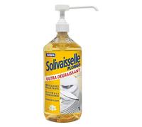 Liquide vaisselle mains Solivaisselle plonge ultra dégraissant Flacon de 1 L