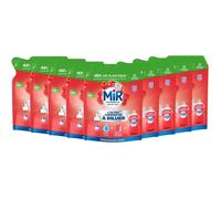 Liquide Vaisselle - Mir - Ultra Concentré à Diluer - Vinaigre & Framboise - Lot de 9 x 150ml