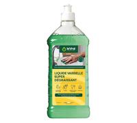 LE VRAI PROFESSIONNEL - Liquide Vaisselle, Parfum Fruité - Ultra Dégraissant, Non moussant, Haute Brillance - Désincruste les Salissures - Fabrication Française - Flacon 1 L