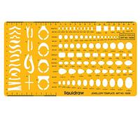 Liquidraw 18206 Motif Les paramètres et formes de pierre des modèles Pochoir - Orange/transparent