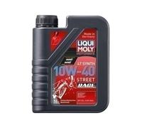 LIQUI MOLY Huile moteur moto 4 temps Synth 10W-40 Street Race API SN PLUS 1 litre