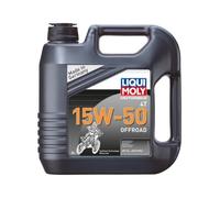 LIQUIMOLY Huile de graissage moteur 4L semi-sintético 4T 15W-50 Off road 3058