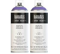 Liquitex 02406 Bombe de peinture aérosol 400 ml Pourpre brillant (Lot de 2)