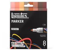 Liquitex 3699486 Multi-surface markers with durable tips and quick drying aqueou