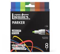 Liquitex 3699488 Multi-surface markers with durable tips and quick-drying water-