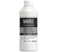 Liquitex 5416 - Médium de coulée et de coulée - Imperméable - Non jaunissant - Flexible - Augmente le débit de couleur - Bouteille de 473 ml