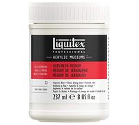 Liquitex - Médium de sérigraphie 7708 pour acrylique - Résistant au vieillissement - 237 ml