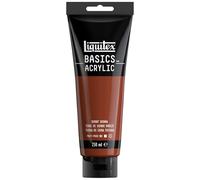Liquitex – Peinture acrylique Basics – Terre de sienne brûlée – 250 ml