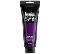 Liquitex Peinture acrylique Basics, résistante à la lumière, satinée, 250 ml Pourpre