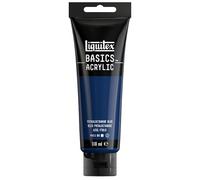 Liquitex Peinture acrylique Basics 316 - Bleu phtalocyanine - Tube 118 ml