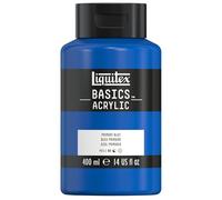 Liquitex Peinture acrylique Basics 420 – Pot 400 ml – Bleu primaire