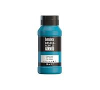 Liquitex 8870402 Basics Fluid - Peinture acrylique à consistance fluide, à séchage rapide, résistante à la lumière, imperméable, à base d'eau, Flacon de 118 ml, Bleu Turquoise