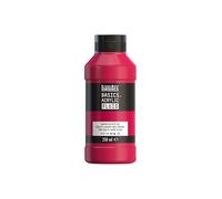 Liquitex 8870434 Basics Fluid - Peinture acrylique à consistance fluide, à séchage rapide, résistante à la lumière, imperméable, à base d'eau, Flacon de 250 ml, Rouge de Cadmium Fonce Imitation
