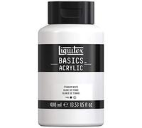 Liquitex Acrylique Basics Tube, Blanc De Titane, 400 ml