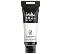 Liquitex Acrylique Basics Tube, Blanc Transparent Pour Melange, 118ml