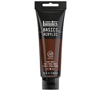 Liquitex Acrylique Basics Tube, Terre D'Iombre Brulee, 118ml