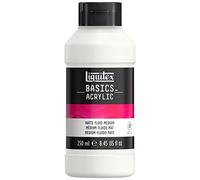 Liquitex Additif Acrylique Basics Médium Fluide Mat Bouteille 250ml
