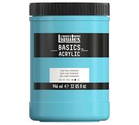 Liquitex Peinture acrylique Basics Pot 946 ml Bleu clair permanent