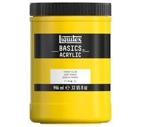 Liquitex Peinture acrylique Basics 410 Jaune primaire Pot 946 ml