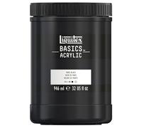Liquitex Peinture acrylique Basics - Pot 946 ml - Noir de Mars