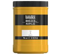 Liquitex Peinture acrylique Basics – Or – Pot 946 ml