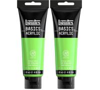 Liquitex Basics Acrylique Tube 118 ml Vert Métallique (Lot de 2)