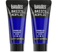 Liquitex Basics Acrylique Tube 22 ml Bleu Outremer Fce ROW (Lot de 2)