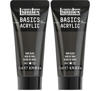 Liquitex Basics Acrylique Tube 22 ml Noir De Mars ROW (Lot de 2)