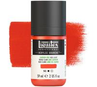 Liquitex Gouache acrylique Prossional Sans cadmium 59 ml Rouge clair 893