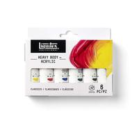 Liquitex Pro Heavy Body 6x22 Ml Set Couleurs Classiques