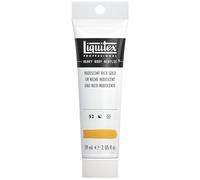 Liquitex Peinture acrylique professionnelle épaisse Or riche iridescent 59 ml Série 2A