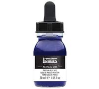 Liquitex Professional Encre Acrylique Flacon Avec Pipette 30 ml Bleu De Prusse Imitation