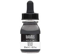 Flacon encre acrylique Liquitex Professional 30ml gris feutre