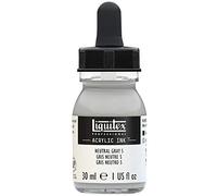 Liquitex Encre acrylique Professional flacon 30 ml avec pipette Gris neutre N°5
