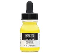Liquitex Professional Encre Acrylique Flacon Avec Pipette 30 ml Jaune Bismuth