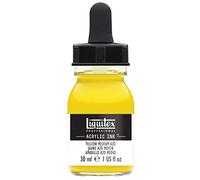 Liquitex Professional Encre Acrylique Flacon Avec Pipette 30 ml Jaune Moyen
