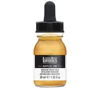 professional - 4260234 - flacon d'encre acrylique avec pipette 30 ml or iridescent